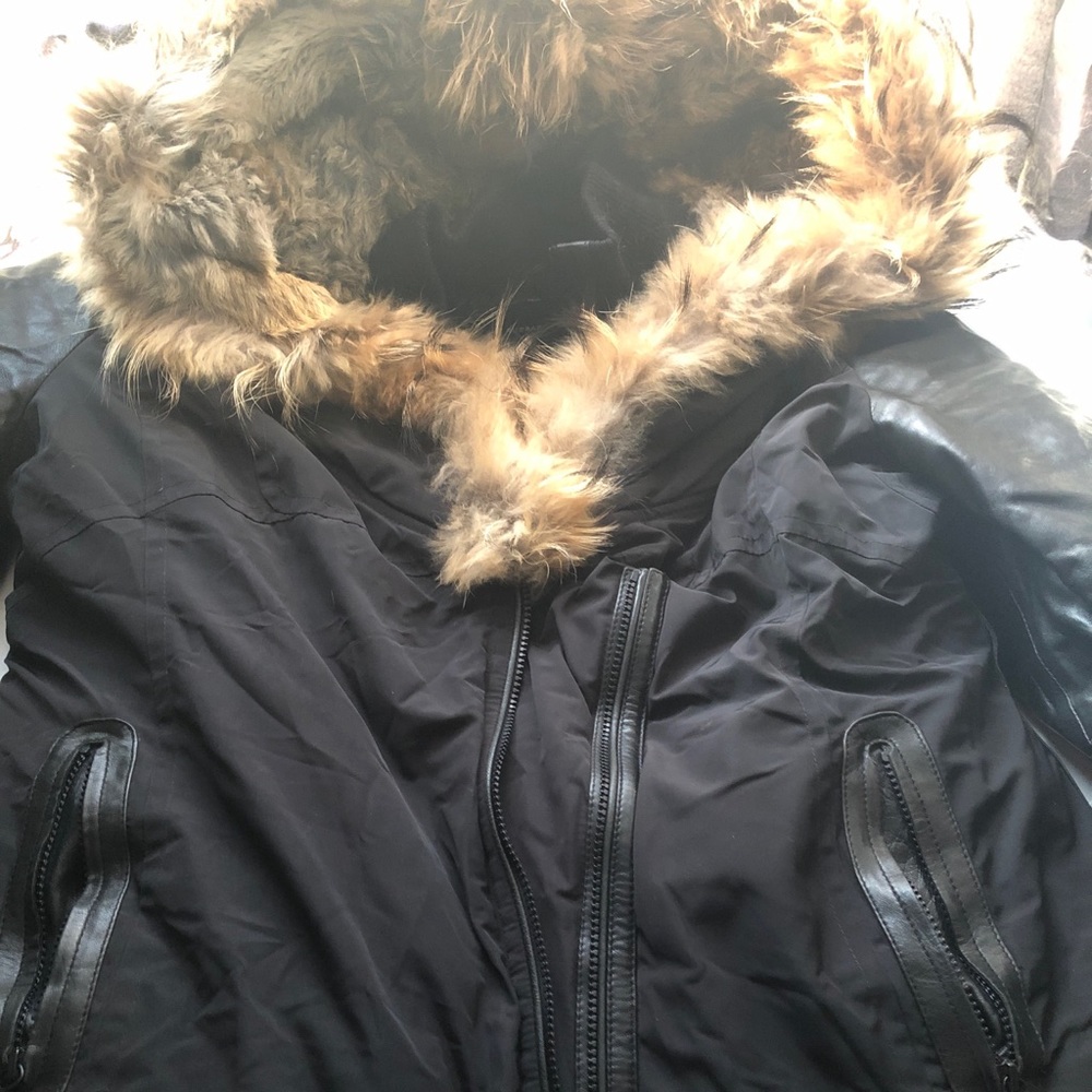 This is a rudsak black XL coat!